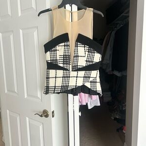 Stylish Black and White Women's Top